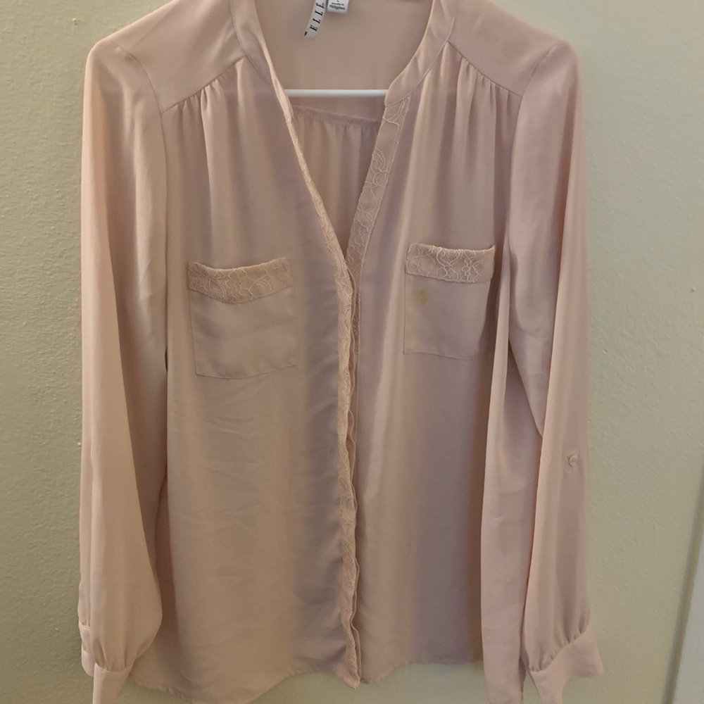 Light pink blouse